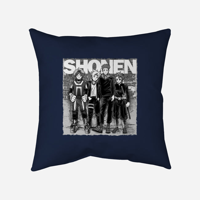 The Shonen-none removable cover throw pillow-joerawks