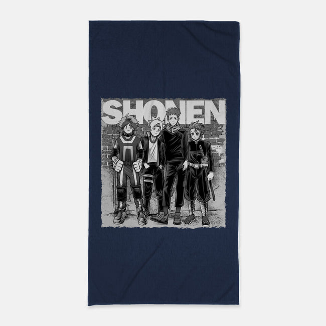 The Shonen-none beach towel-joerawks