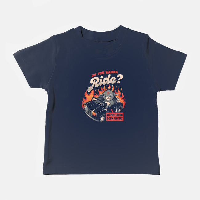 Ride To Hell-baby basic tee-eduely