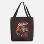 Ride To Hell-none basic tote bag-eduely