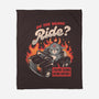 Ride To Hell-none fleece blanket-eduely