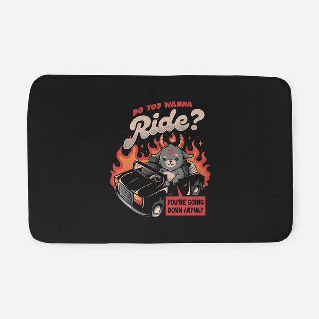 Ride To Hell-none memory foam bath mat-eduely