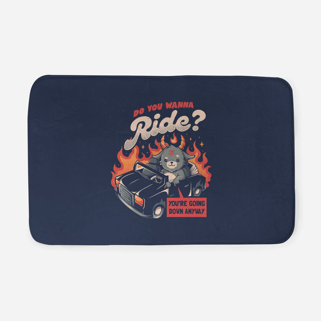 Ride To Hell-none memory foam bath mat-eduely
