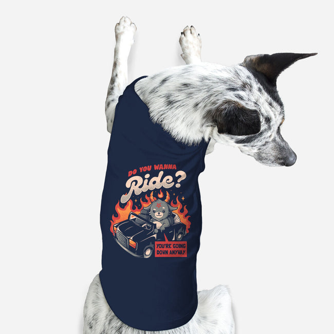 Ride To Hell-dog basic pet tank-eduely