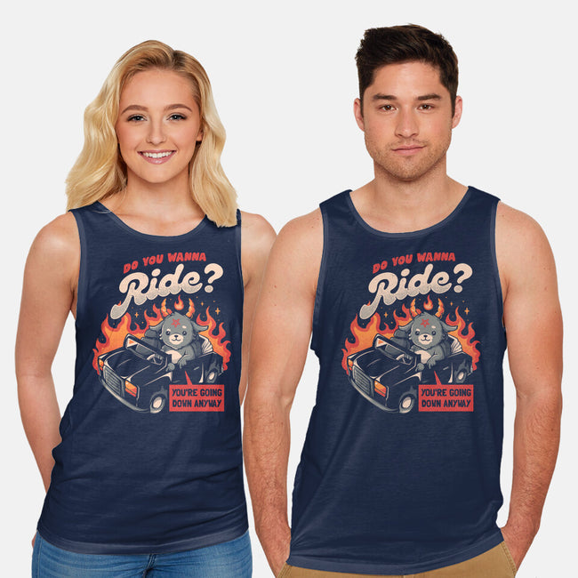 Ride To Hell-unisex basic tank-eduely