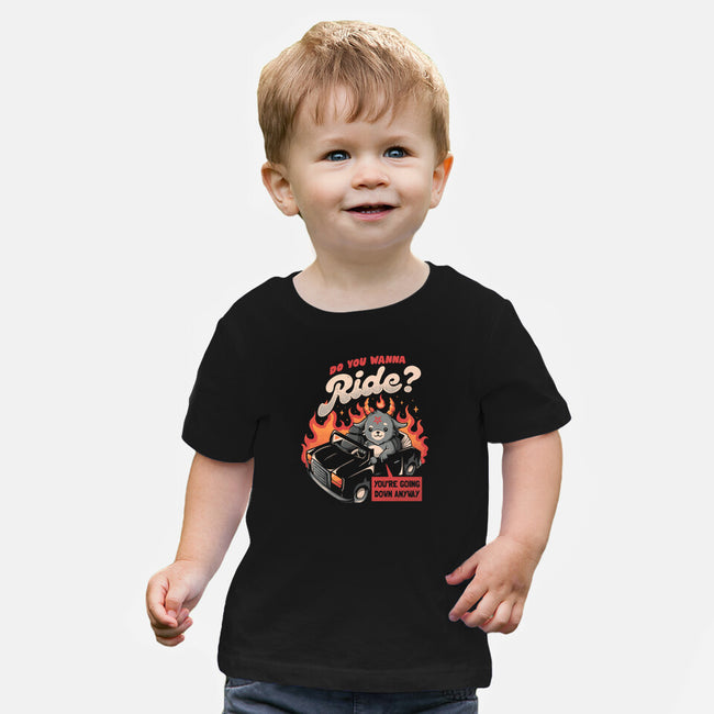 Ride To Hell-baby basic tee-eduely