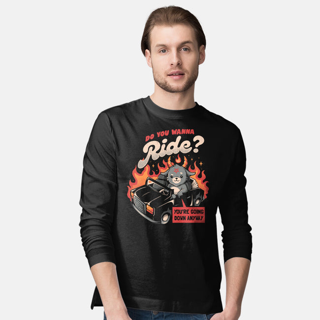 Ride To Hell-mens long sleeved tee-eduely