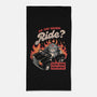Ride To Hell-none beach towel-eduely