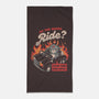 Ride To Hell-none beach towel-eduely