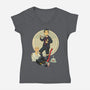 A Man Called Five-womens v-neck tee-kgullholmen