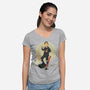 A Man Called Five-womens v-neck tee-kgullholmen