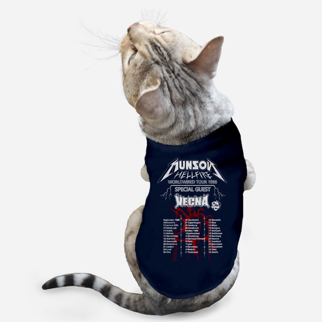 Munson World Tour-cat basic pet tank-Liewrite