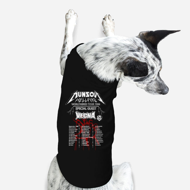 Munson World Tour-dog basic pet tank-Liewrite