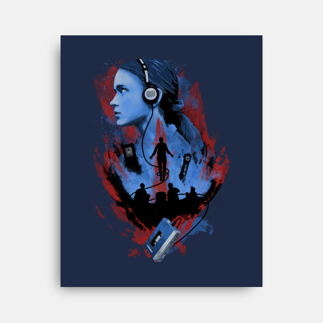 Listen In Case Of Emergency-none stretched canvas-Poison90