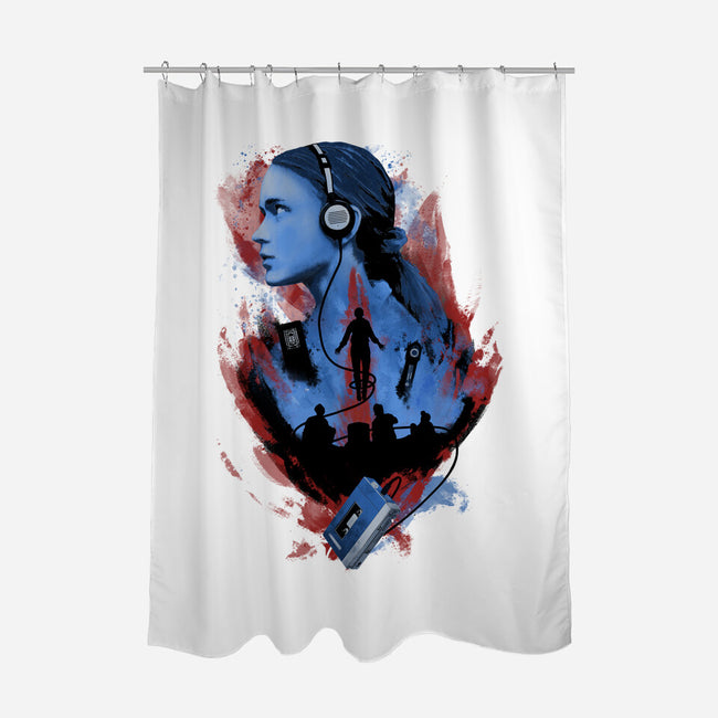 Listen In Case Of Emergency-none polyester shower curtain-Poison90