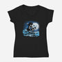 Dream And Death-womens v-neck tee-zascanauta