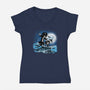 Dream And Death-womens v-neck tee-zascanauta