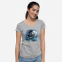 Dream And Death-womens v-neck tee-zascanauta