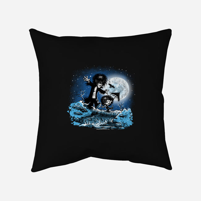 Dream And Death-none removable cover w insert throw pillow-zascanauta