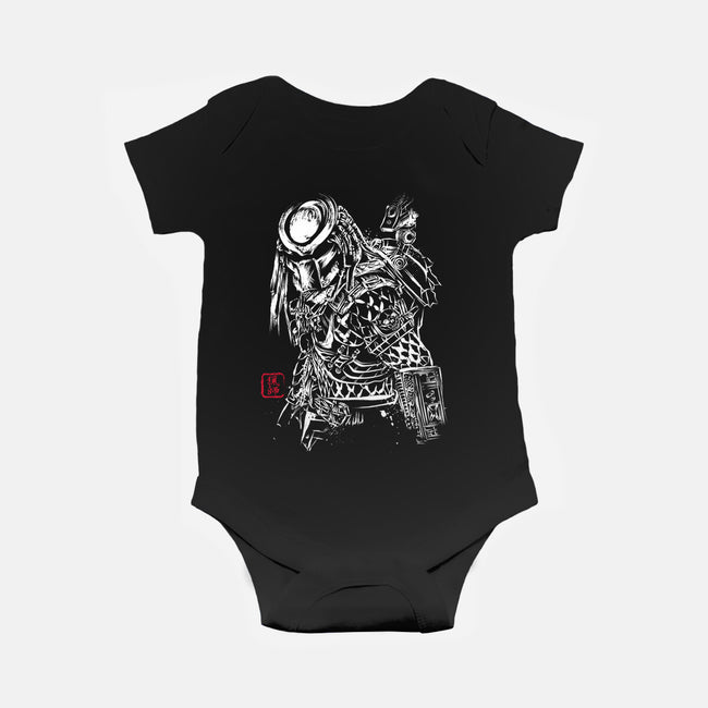 The Shadow Of The Hunter-baby basic onesie-DrMonekers