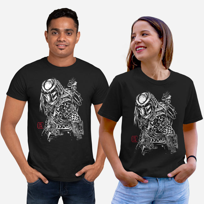 The Shadow Of The Hunter-unisex basic tee-DrMonekers