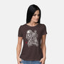 The Shadow Of The Hunter-womens basic tee-DrMonekers