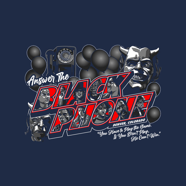 Answer The Black Phone-womens fitted tee-goodidearyan