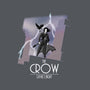 The Animated Crow-none glossy sticker-goodidearyan