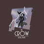 The Animated Crow-none glossy sticker-goodidearyan