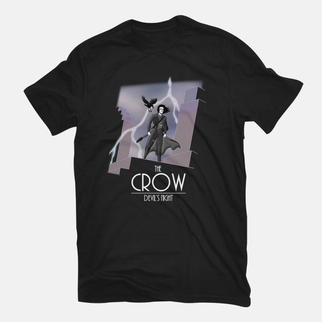 The Animated Crow-mens heavyweight tee-goodidearyan