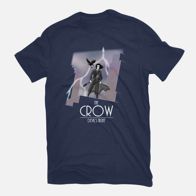 The Animated Crow-mens heavyweight tee-goodidearyan