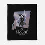 The Animated Crow-none fleece blanket-goodidearyan