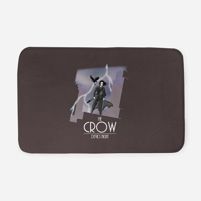 The Animated Crow-none memory foam bath mat-goodidearyan