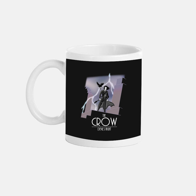 The Animated Crow-none mug drinkware-goodidearyan