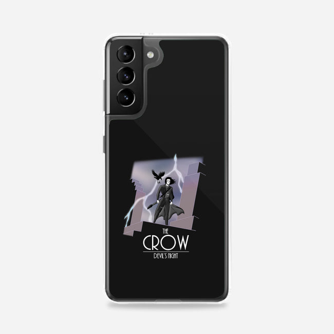 The Animated Crow-samsung snap phone case-goodidearyan