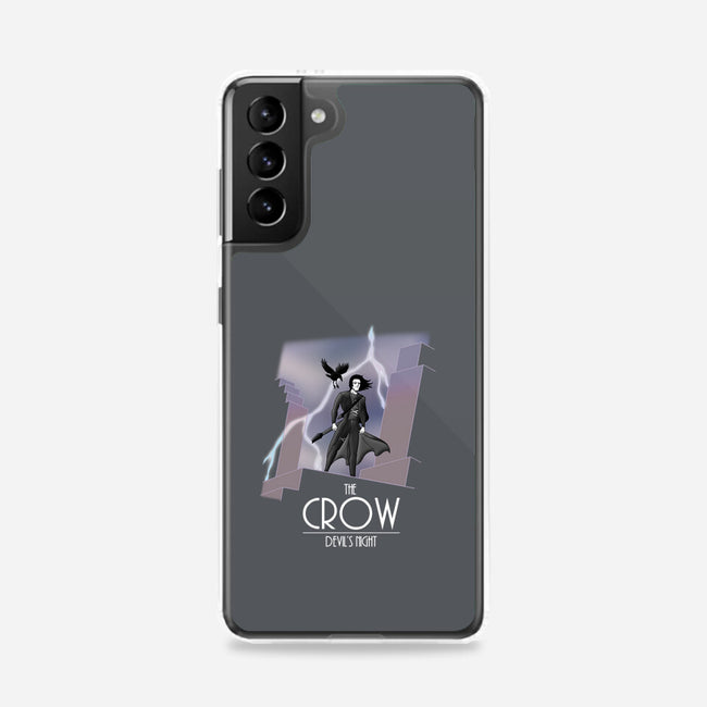 The Animated Crow-samsung snap phone case-goodidearyan