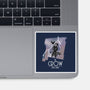 The Animated Crow-none glossy sticker-goodidearyan