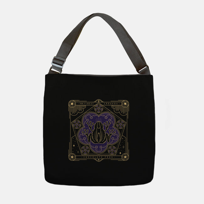 Chocolate Frog-none adjustable tote bag-Loreley Panacoton