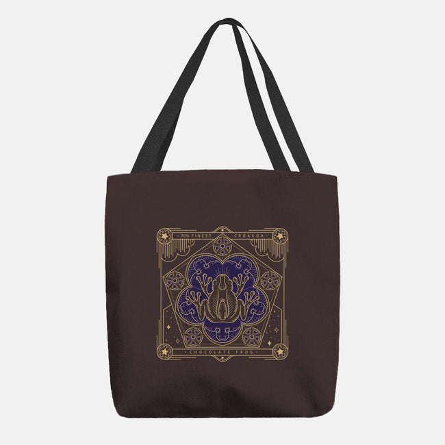 Chocolate Frog-none basic tote bag-Loreley Panacoton