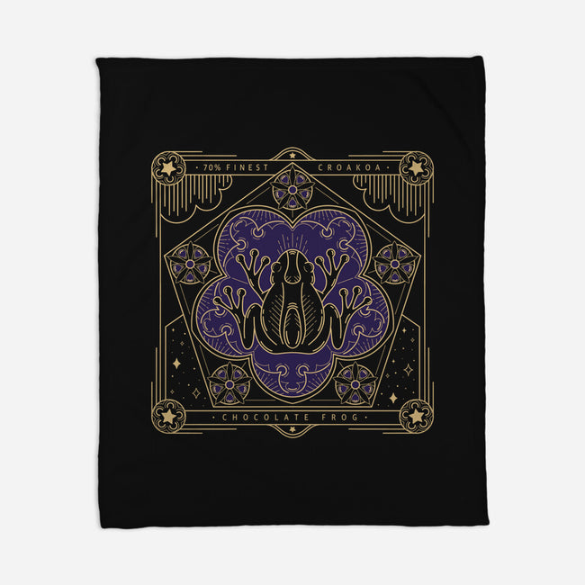 Chocolate Frog-none fleece blanket-Loreley Panacoton