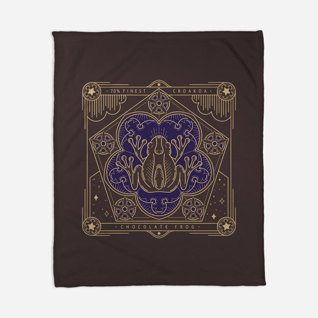 Chocolate Frog-none fleece blanket-Loreley Panacoton