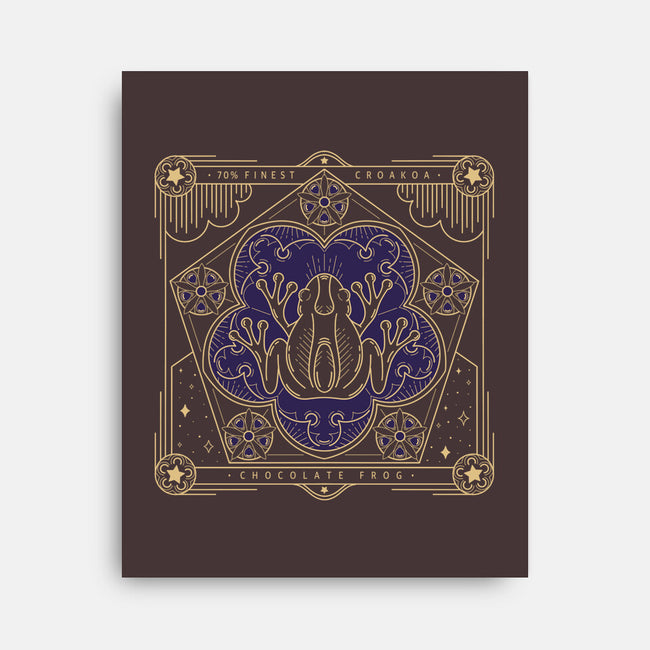 Chocolate Frog-none stretched canvas-Loreley Panacoton