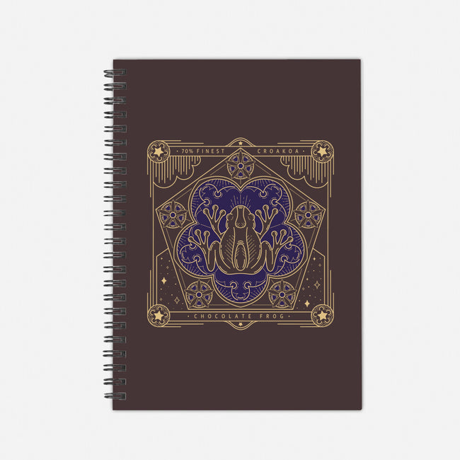 Chocolate Frog-none dot grid notebook-Loreley Panacoton
