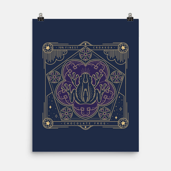 Chocolate Frog-none matte poster-Loreley Panacoton