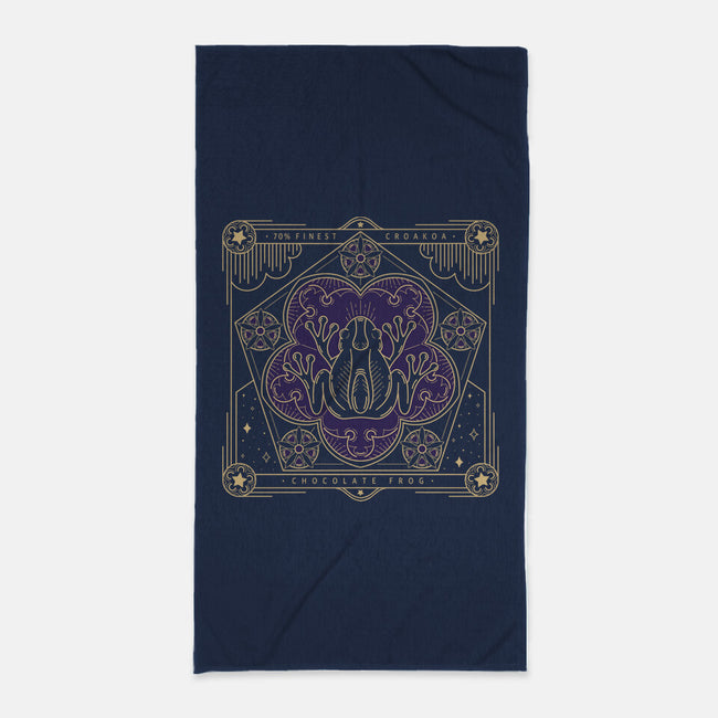 Chocolate Frog-none beach towel-Loreley Panacoton