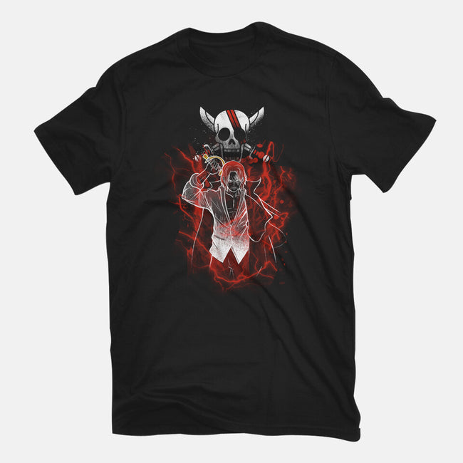The Red-womens fitted tee-fanfabio