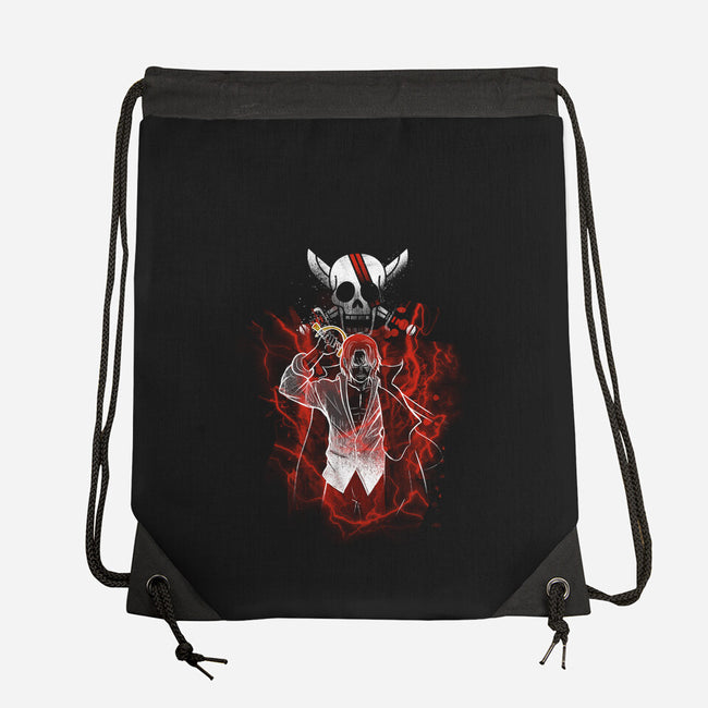 The Red-none drawstring bag-fanfabio