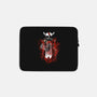 The Red-none zippered laptop sleeve-fanfabio