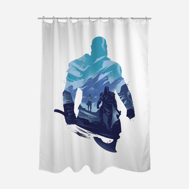 God Killer-none polyester shower curtain-RamenBoy