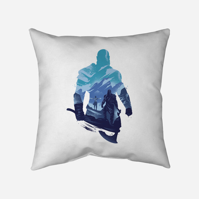 God Killer-none removable cover w insert throw pillow-RamenBoy